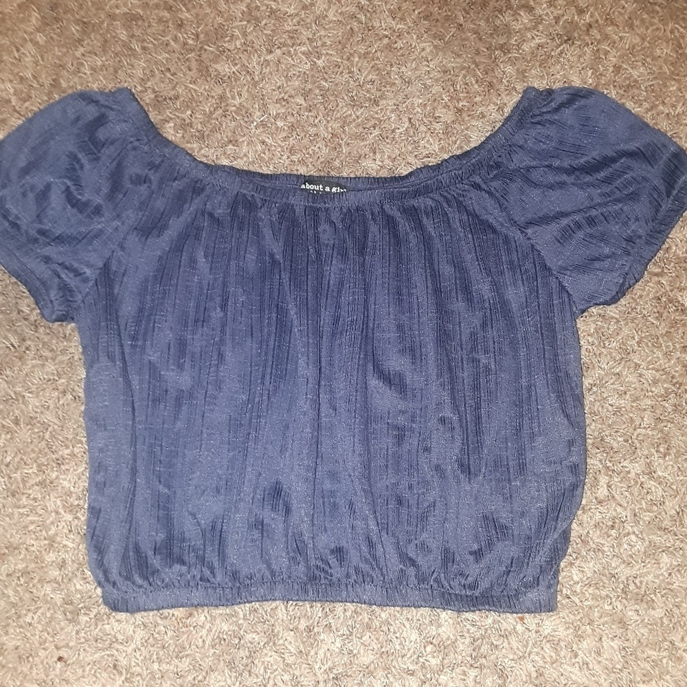 "About A Girl" Boho Hippie Crop Top